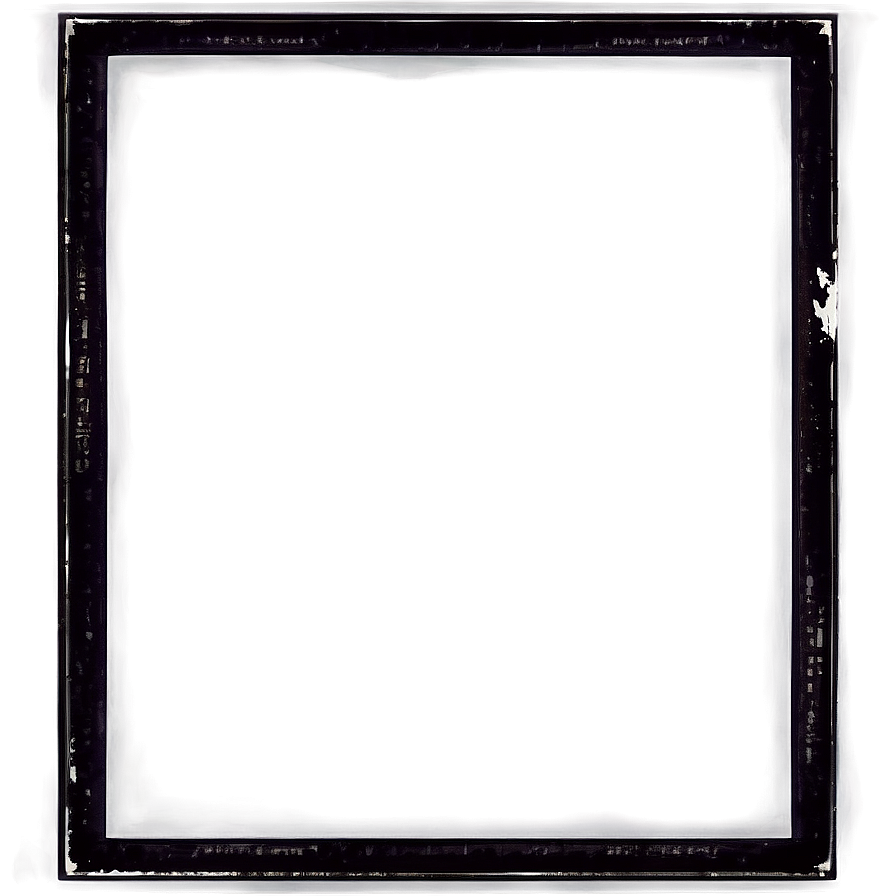 Grunge Black Frame Png Epd