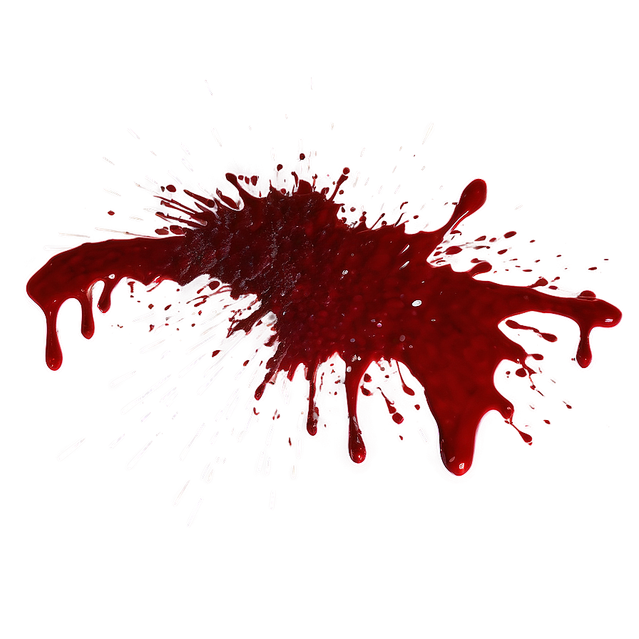 Grunge Blood Splatter Png 20