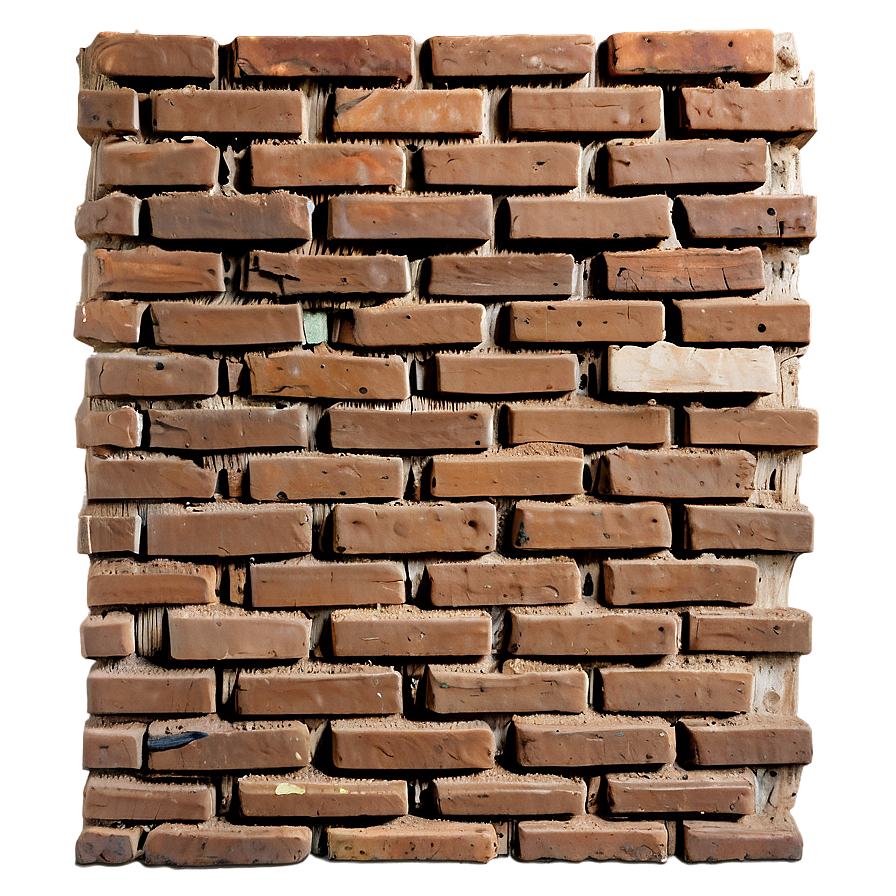 Grunge Brown Brick Wall Png 64