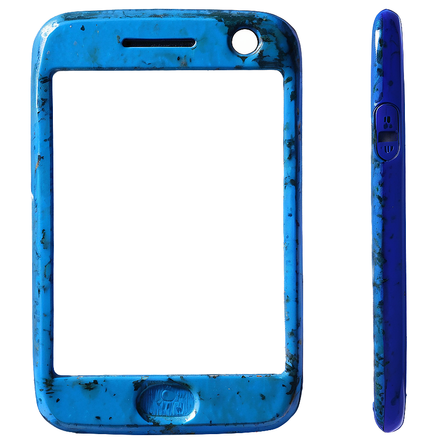 Grunge Cell Phone Frame Png 31