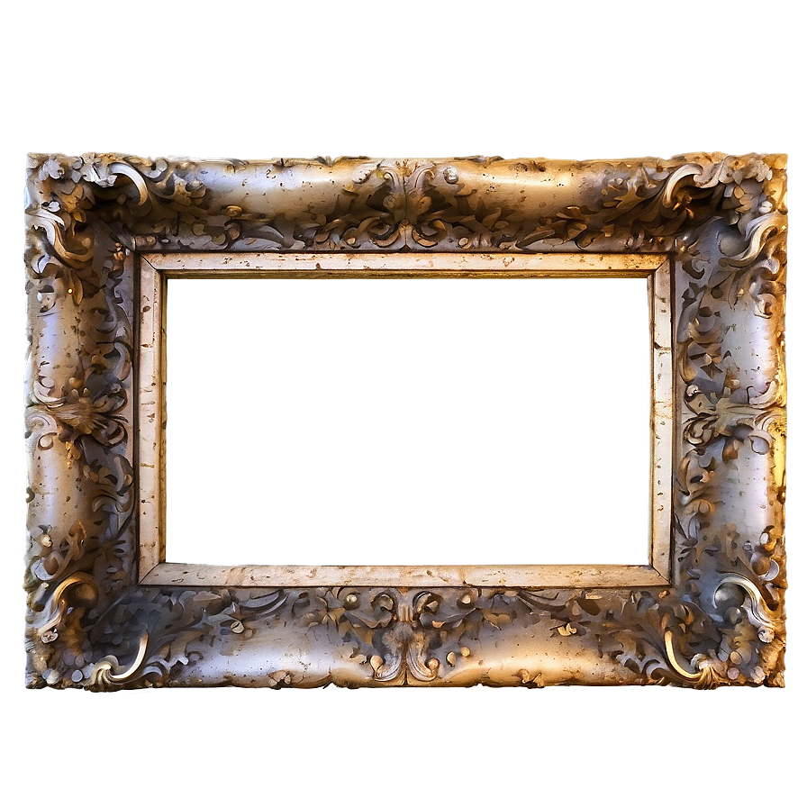 Grunge Frame Design Png 06262024