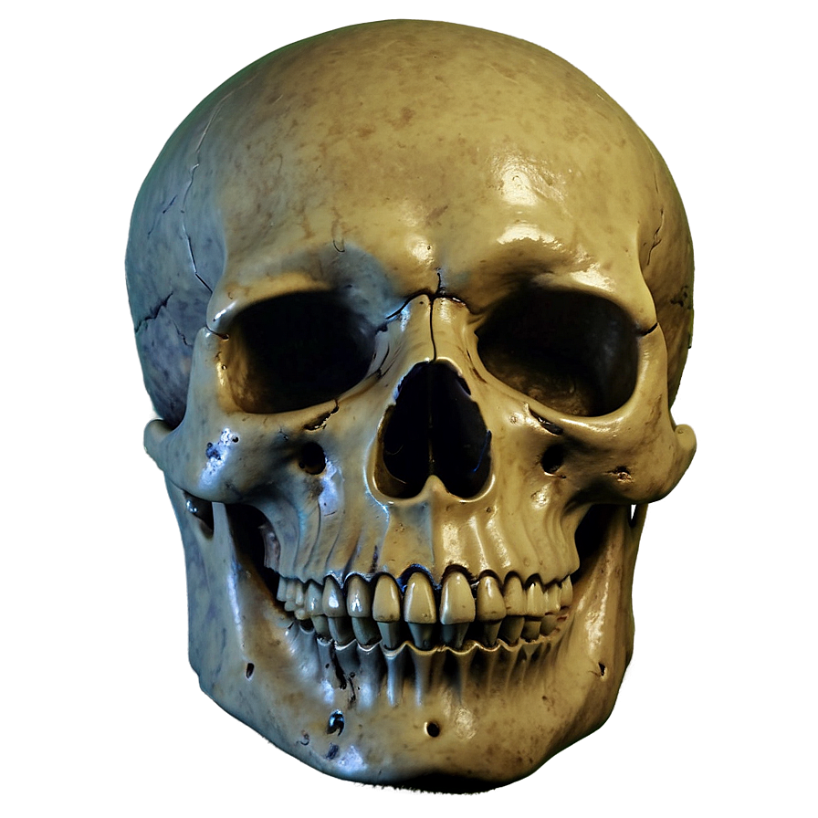 Grunge Skull Face Picture Png Aau