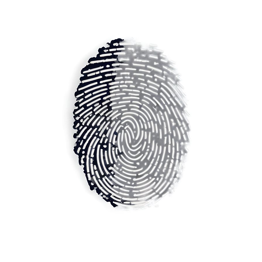 Grunge Style Fingerprint Png 72