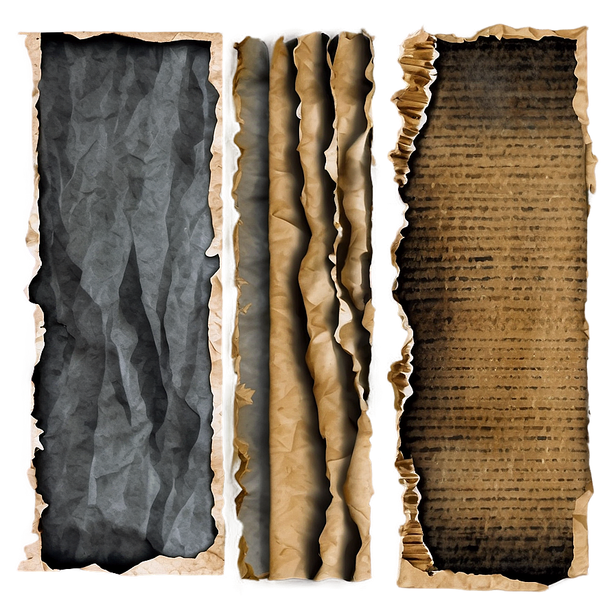 Grunge Torn Paper Texture Png 06282024 Image