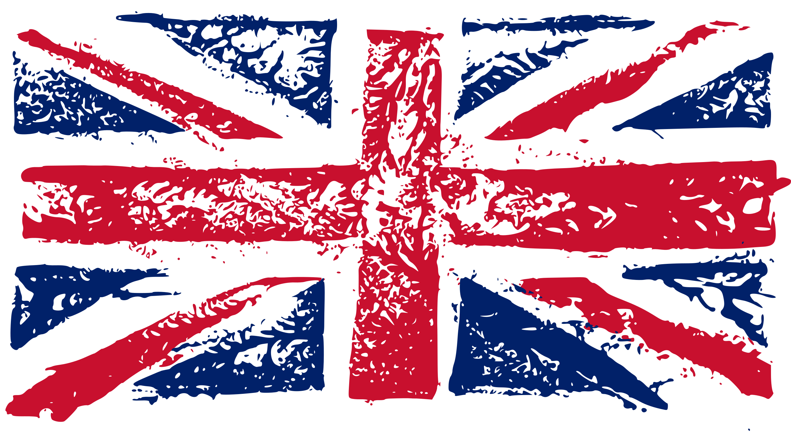 Grunge Union Jack Flag