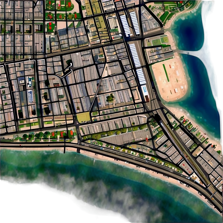 Gta Online City Map Png 52