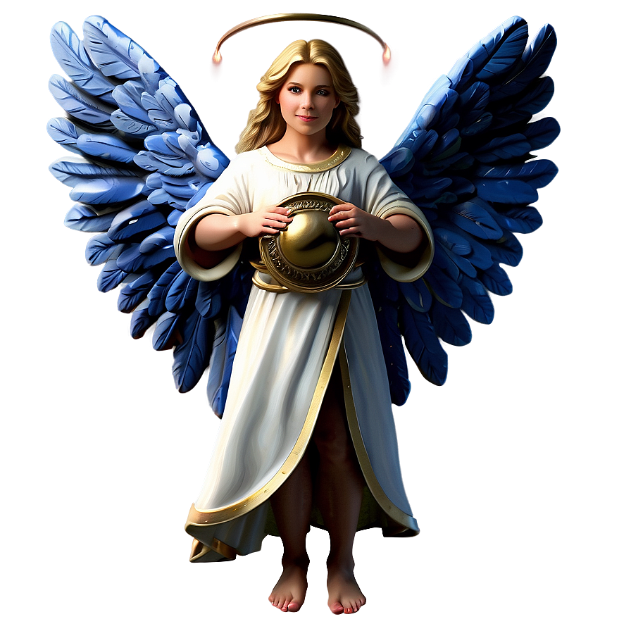 Guardian Angel With Shield Png 4