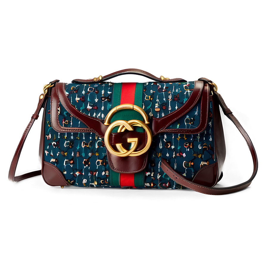 Gucci Leather Satchel Png 06272024