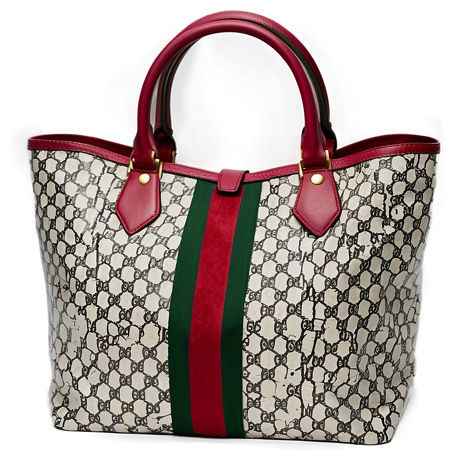 Gucci White Tote Bag Png 06272024