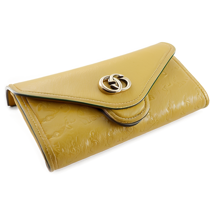 Gucci Yellow Clutch Bag Png 34