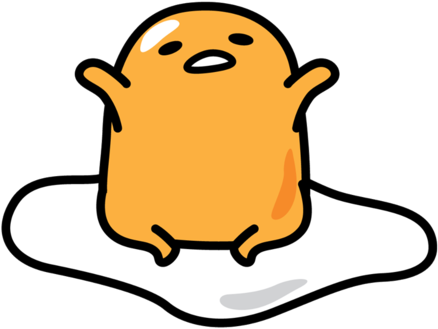 Gudetama Cartoon Egg Character