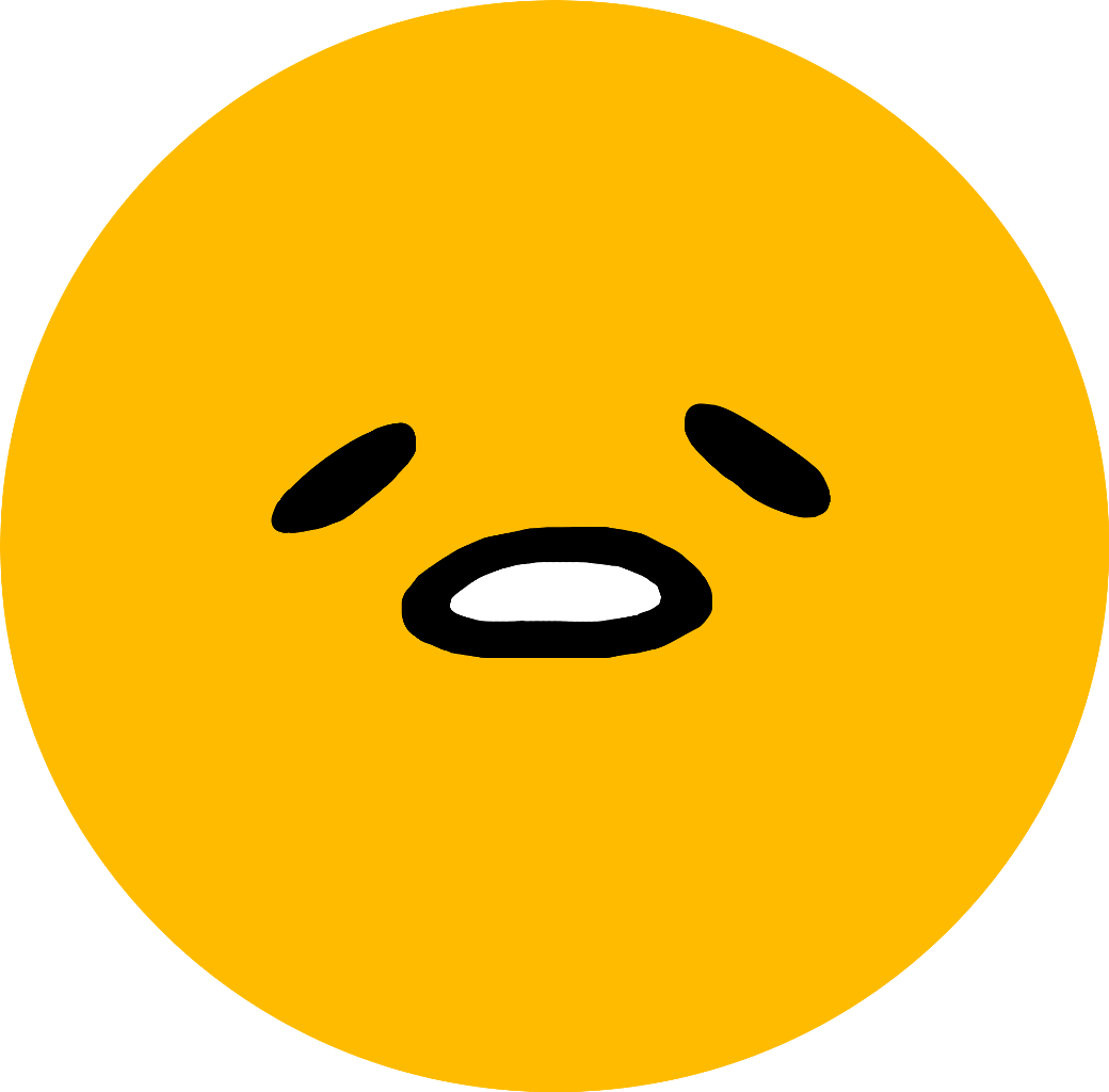 Gudetama Simple Face Expression