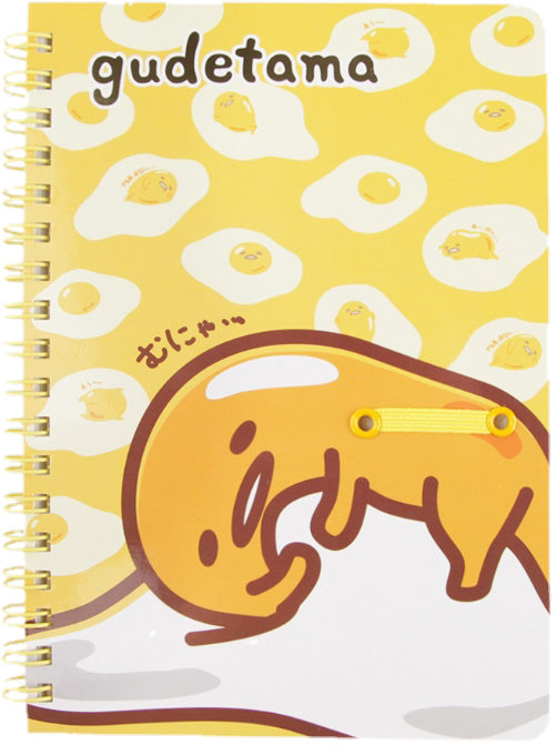 Gudetama Themed Notebook Cover