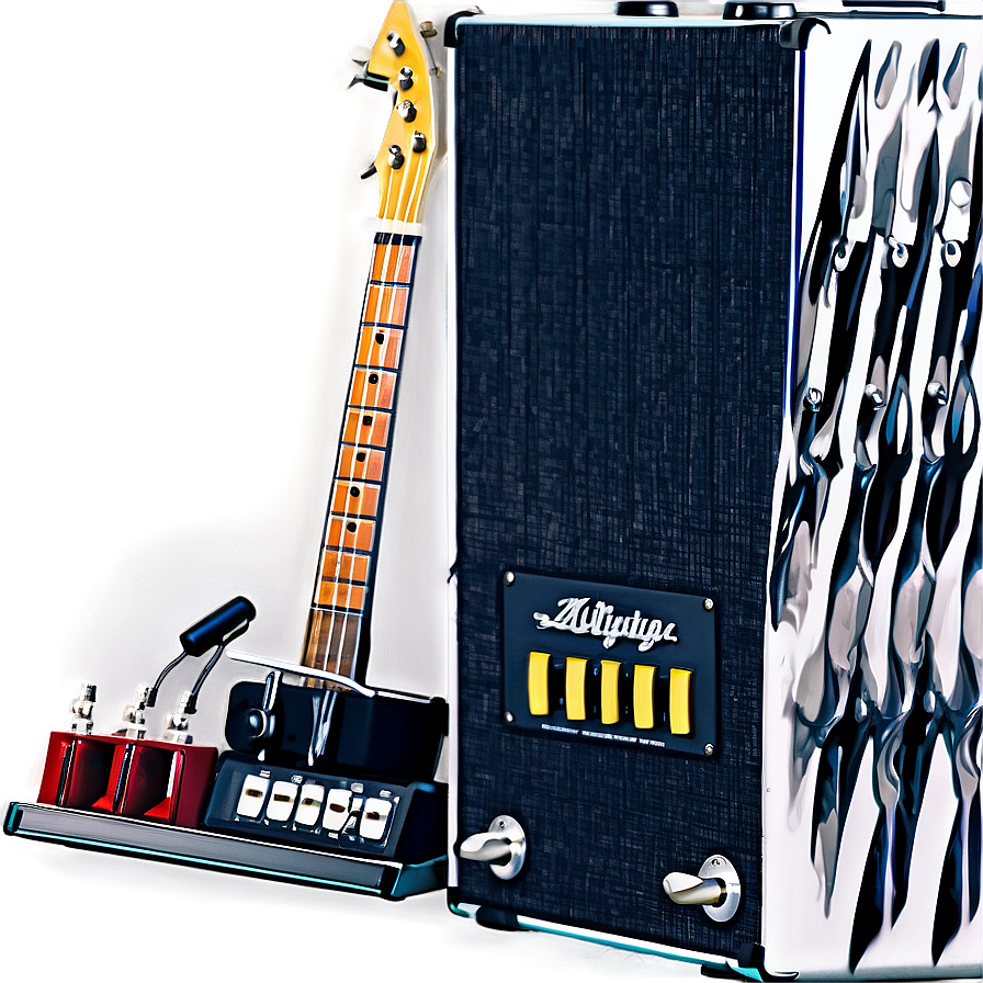 Guitar Amp And Pedals Png 06252024