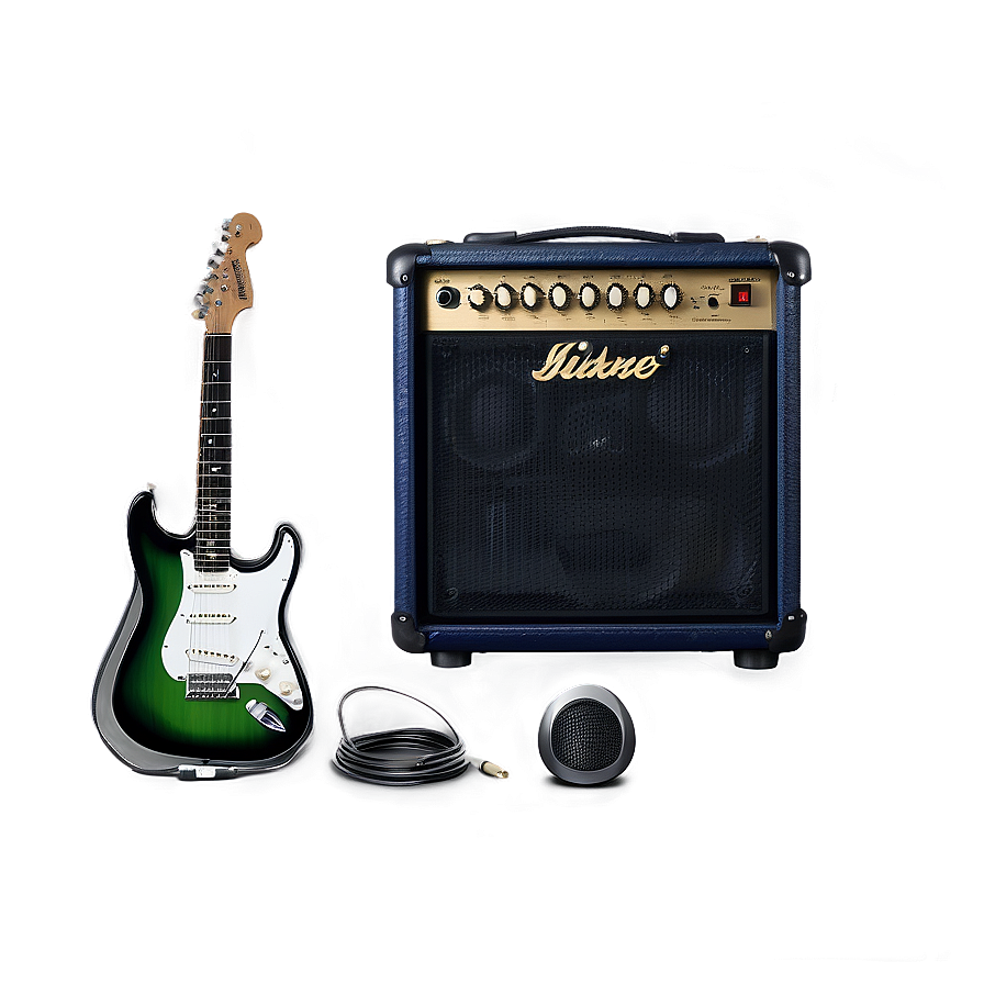 Guitar Amp With Microphone Png Hue