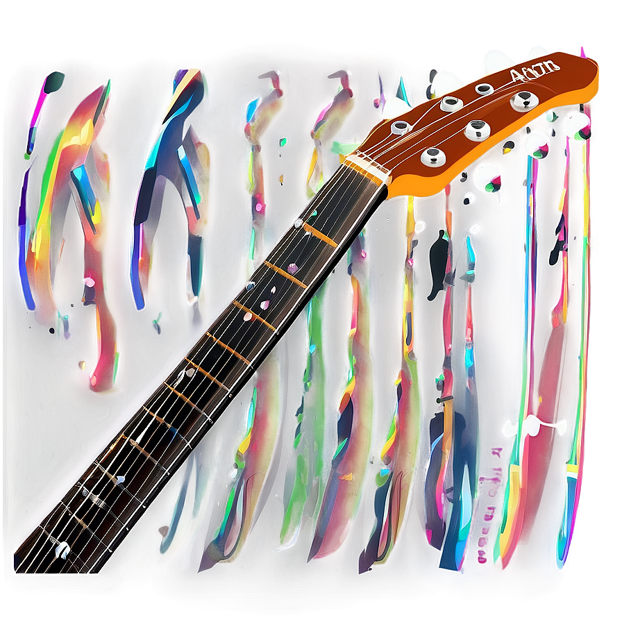 Guitar Strings And Saddle Png 06292024