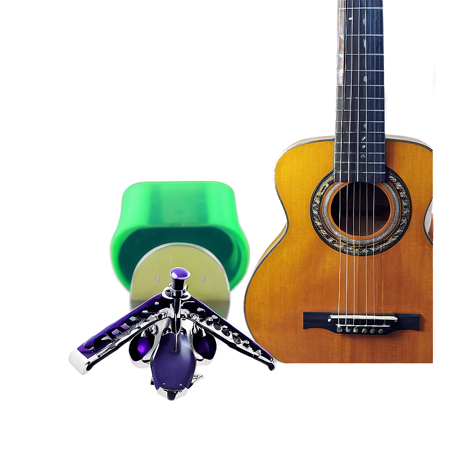 Guitar Strings And Saddle Png 93