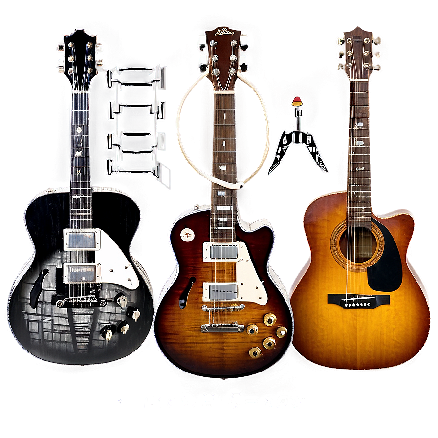 Guitar Strings Pack Png Uoh30