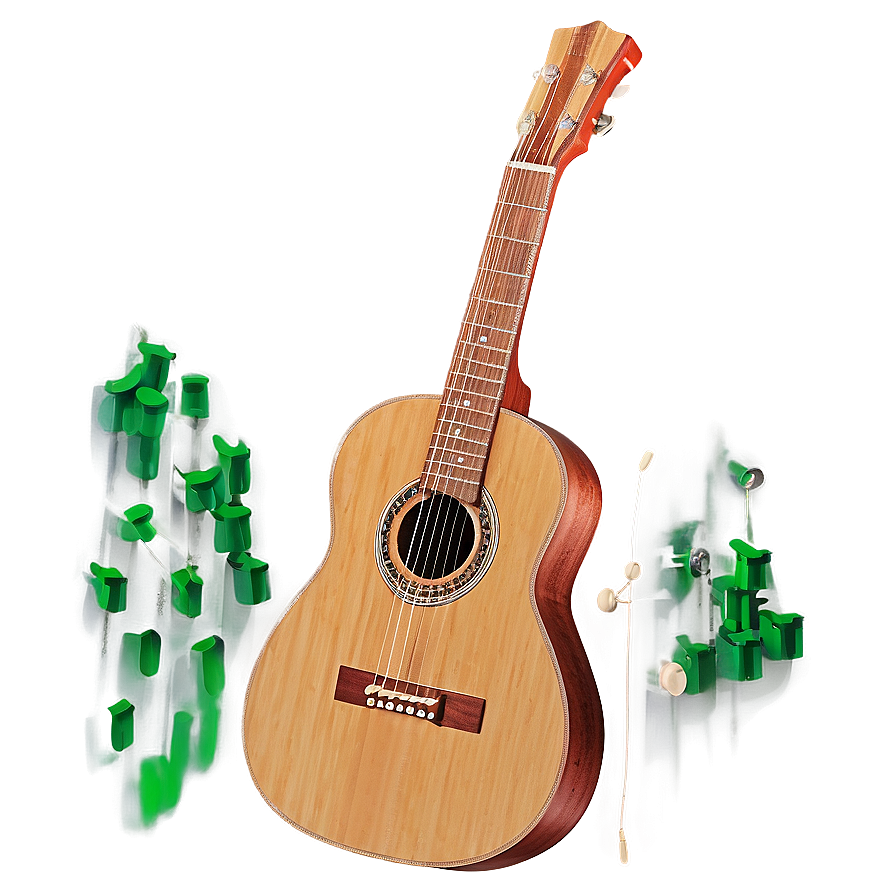 Guitar Strings With Pegs Png 06292024