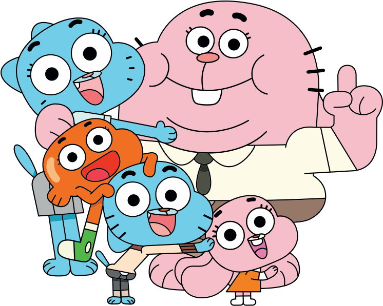 Gumball Family Portrait