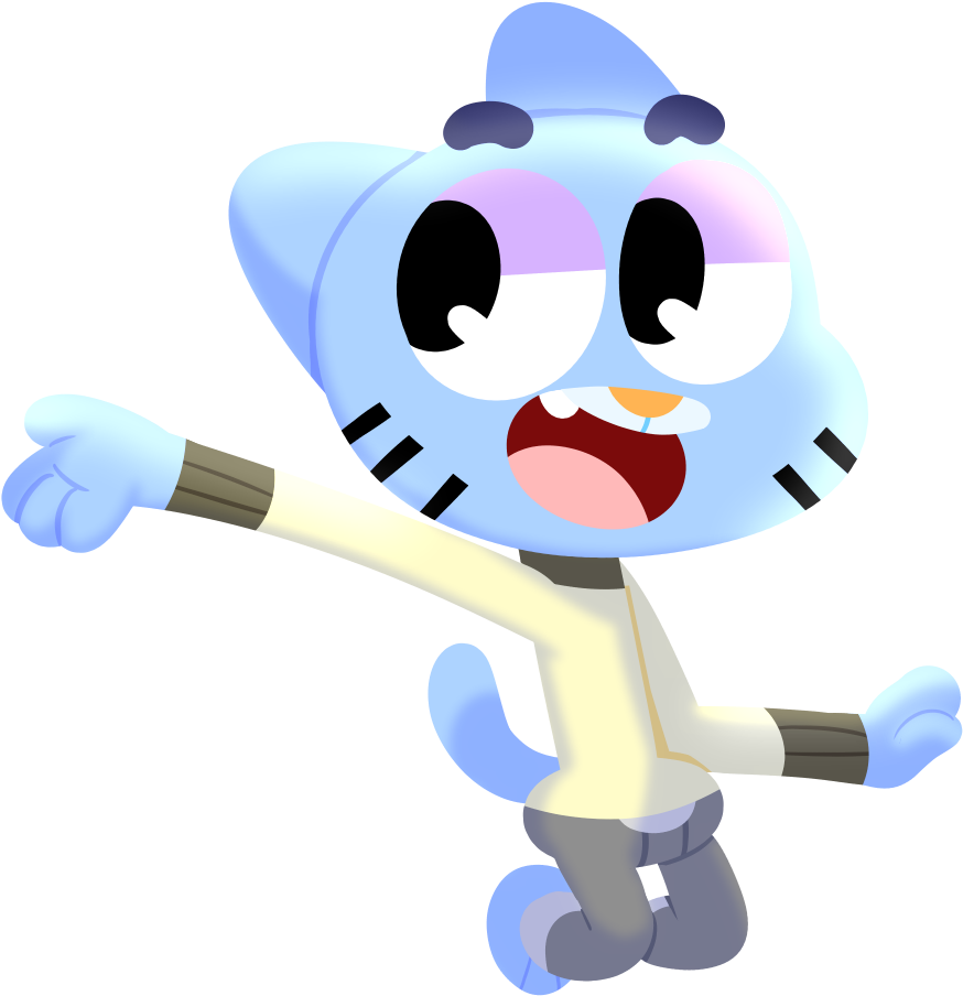 Gumball Watterson Cheerful Pose.png