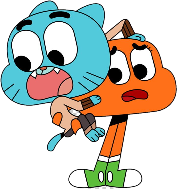 Gumballand Darwin Animated Characters