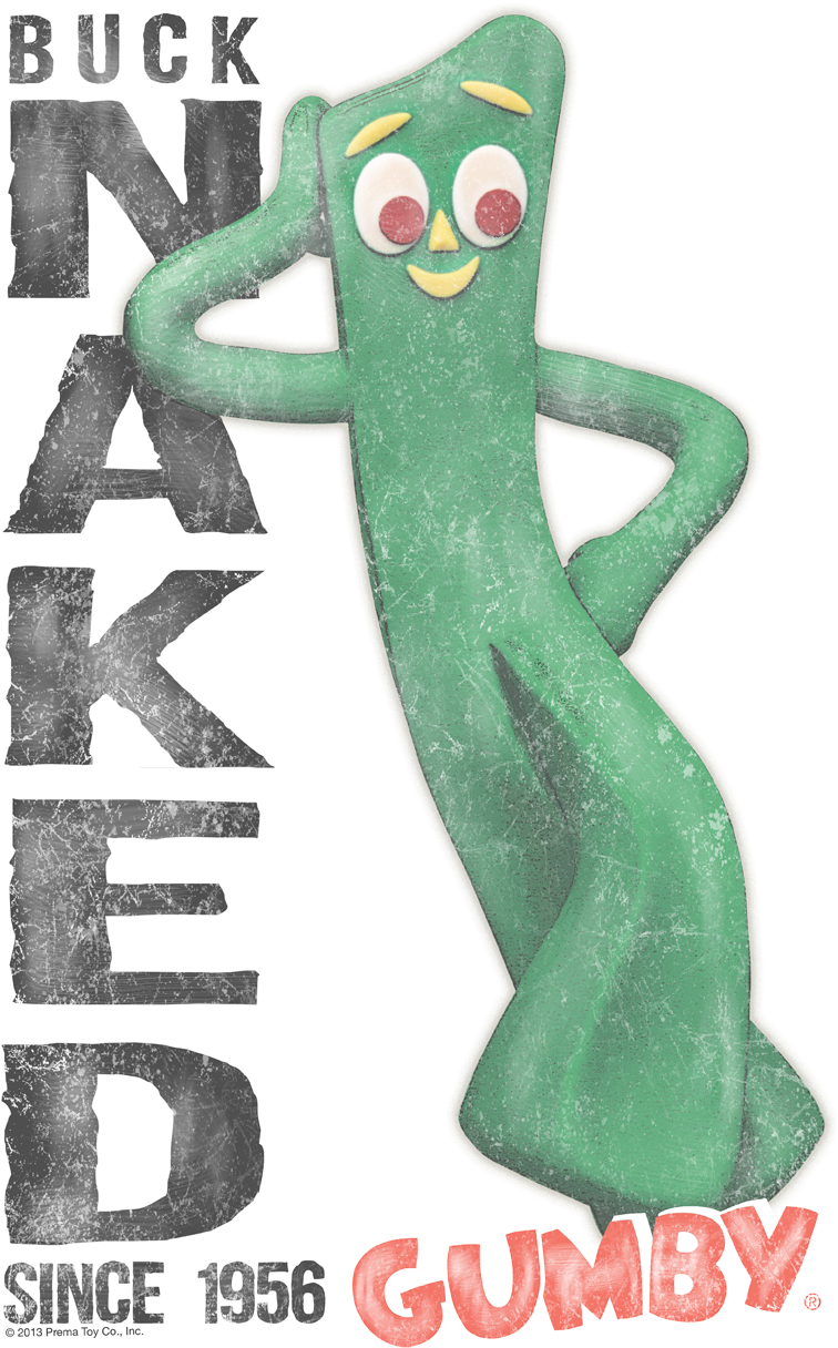 Gumby Character Pose Since1956