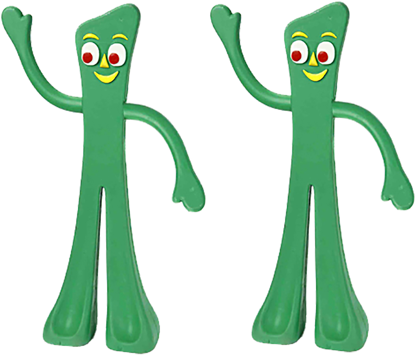 Gumby Claymation Character Pose