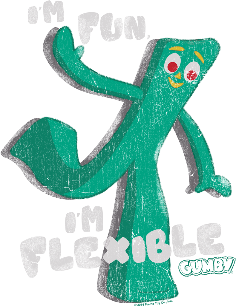 Gumby Fun Flexible Pose