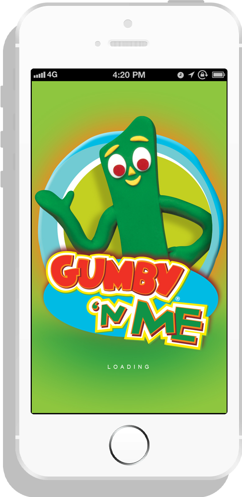 Gumby Game Loading Screenon Phone