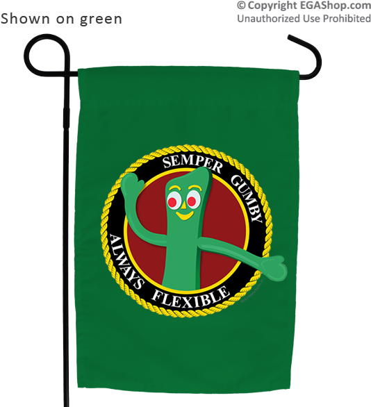 Gumby Semper Flexible Garden Flag