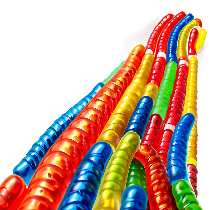 Gummy Worm Candy Png 10