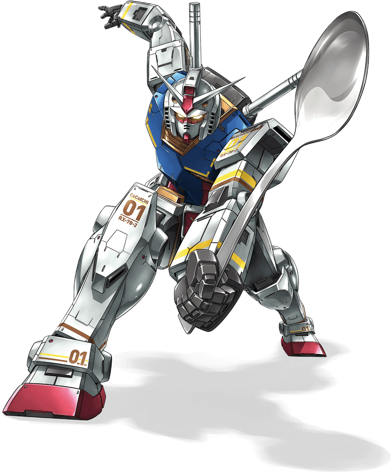 Gundam With Spoon