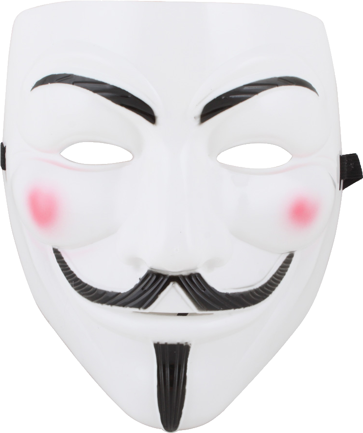 Guy Fawkes Mask Iconic Anonymous Symbol