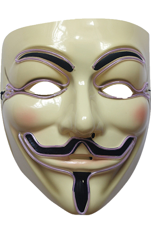 Guy Fawkes Mask Iconic Anonymous Symbol