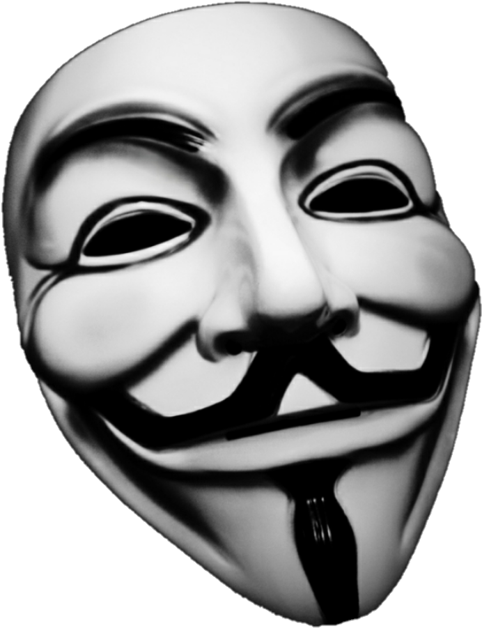 Guy Fawkes Mask Iconic Symbol