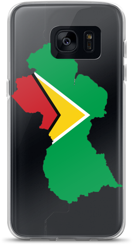 Guyana Flag Map Smartphone Case