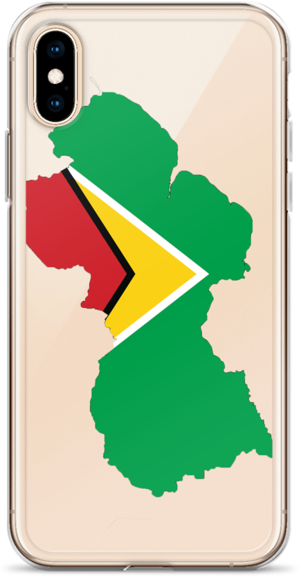 Guyana Map Phone Case Design