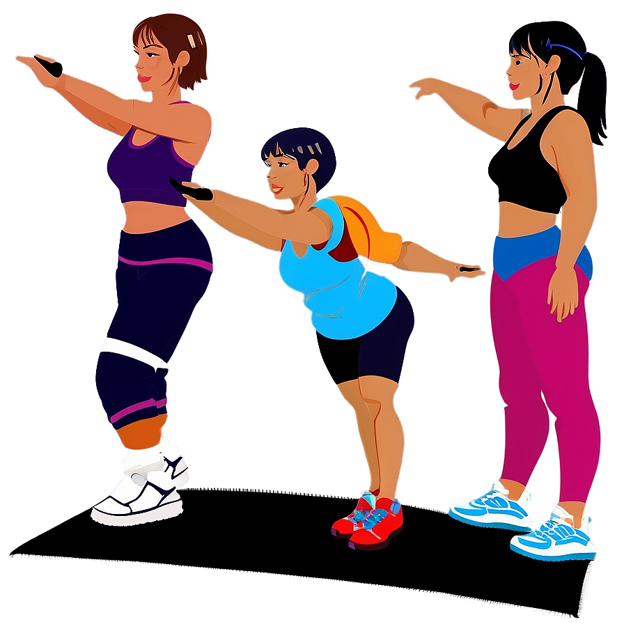 Gym Aerobics Class Png 05212024