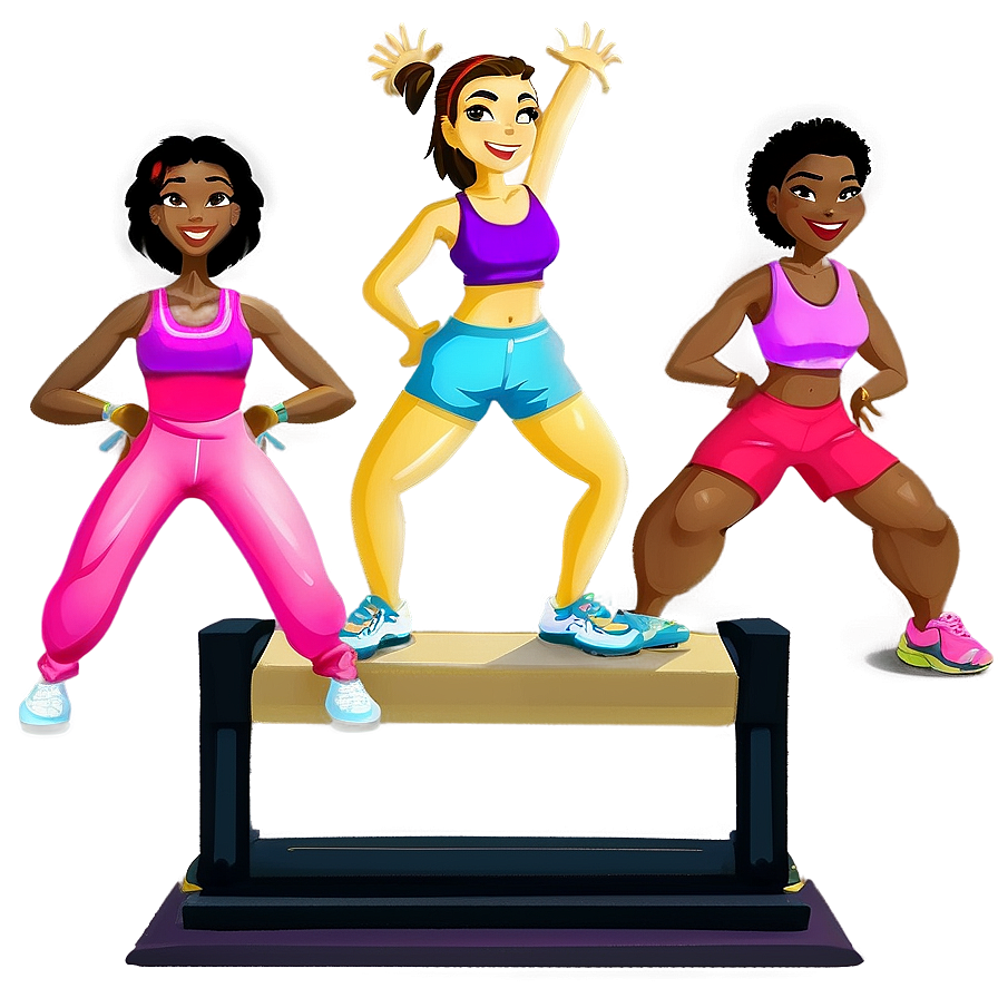 Gym Aerobics Class Png Dlf