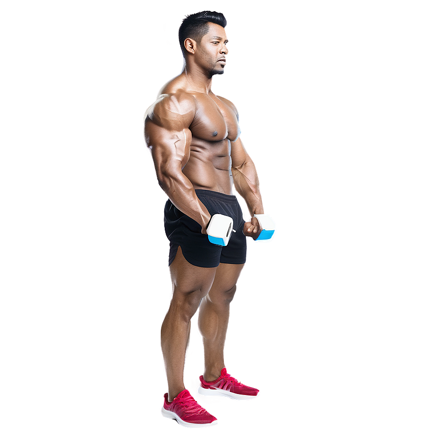 Gym Muscle Man Png Qig