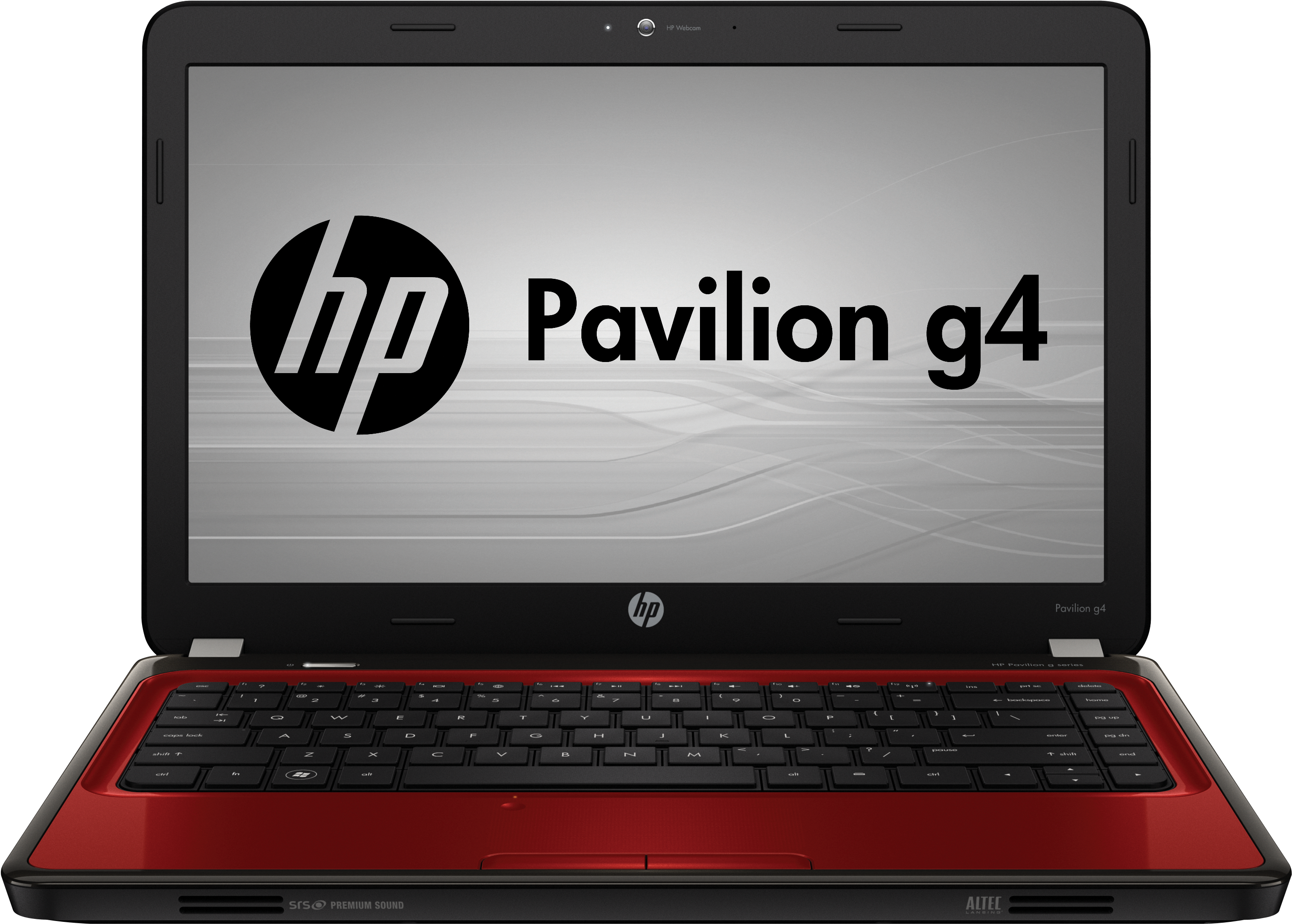 H P Paviliong4 Laptop Redand Black