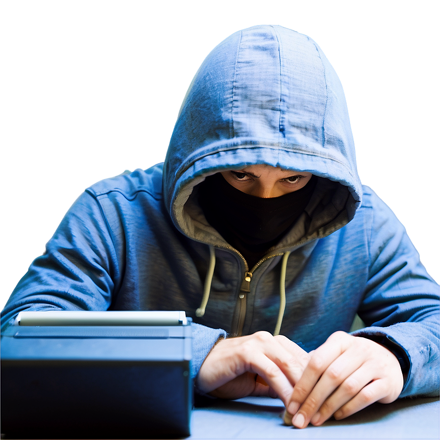 Hacker Typing Rapidly Png 06112024