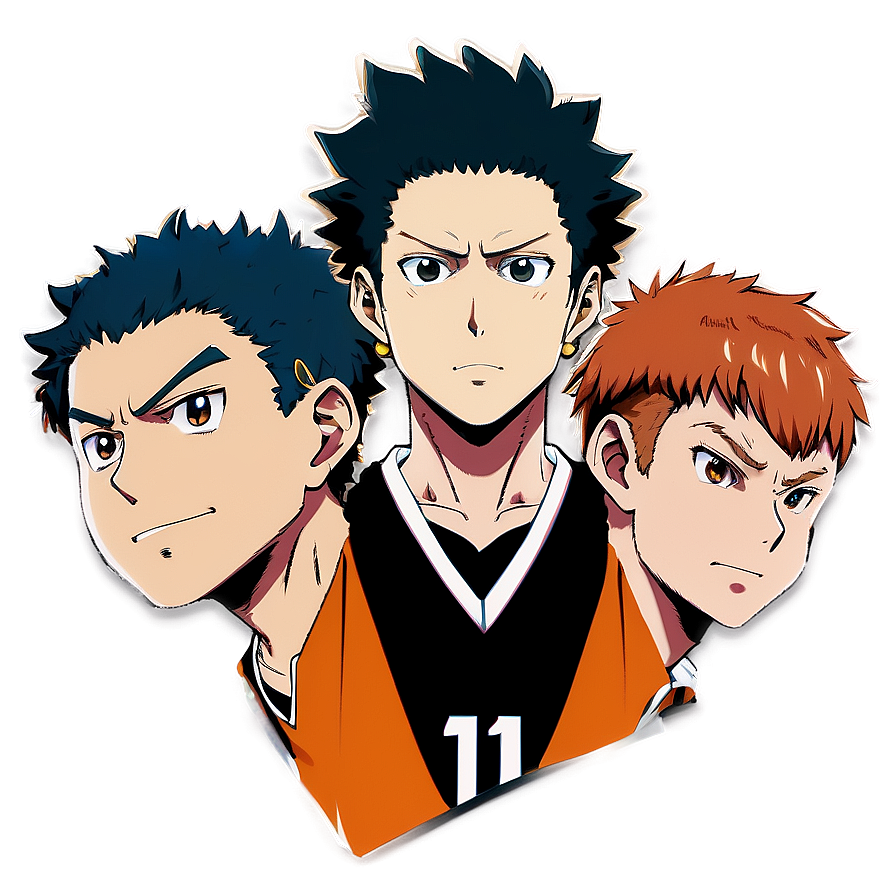 Haikyuu All-star Team Png 42