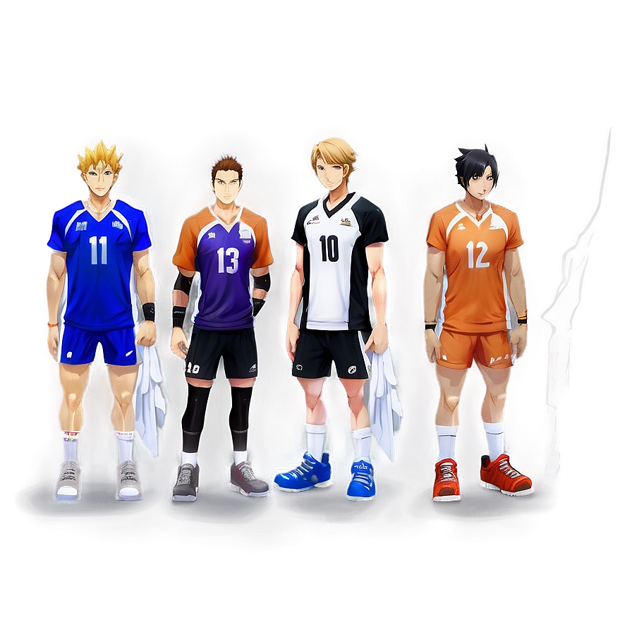 Haikyuu All-star Team Png Lod99