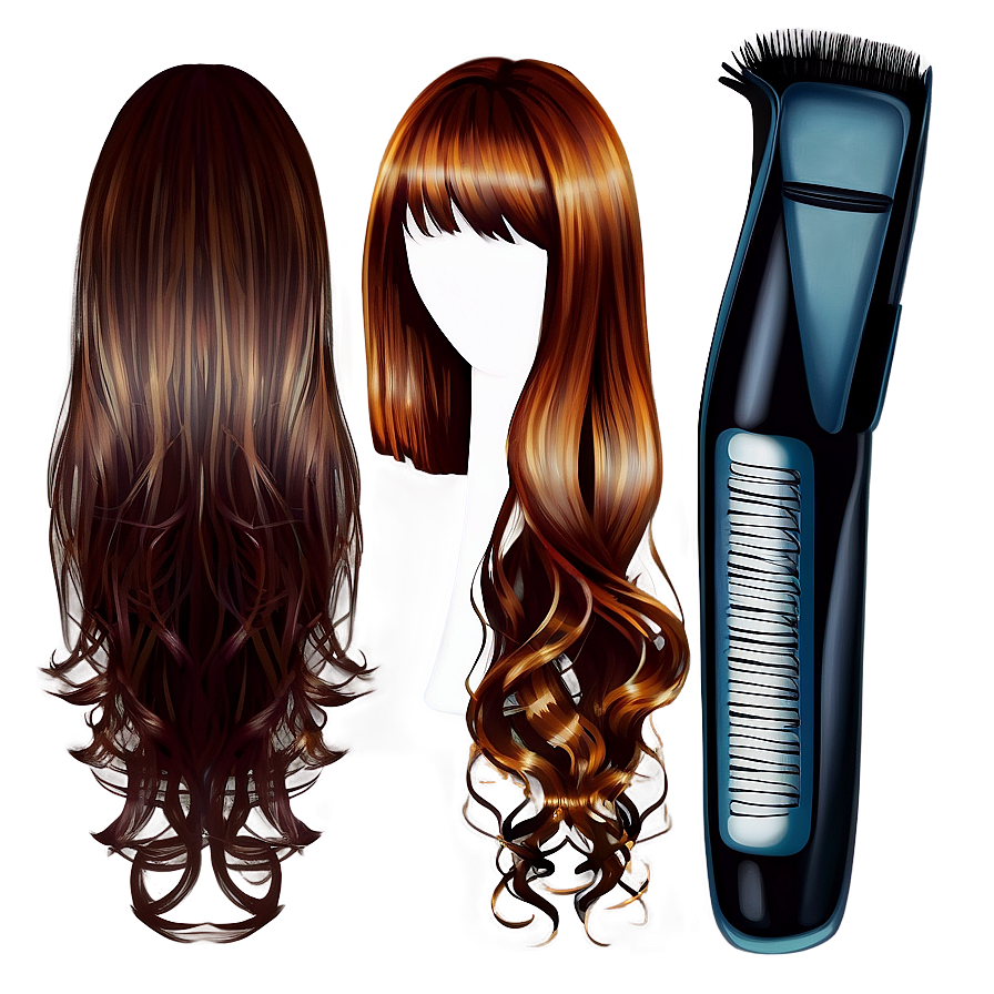 Hair Clipart For Crafters Png Fet98