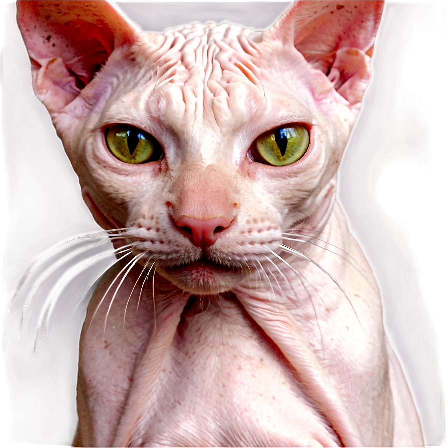 Hairless Cat Close-up Png Ayn6