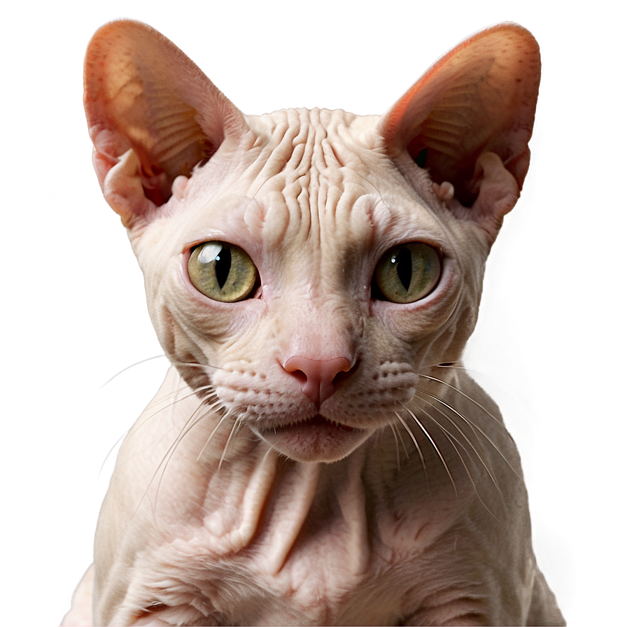 Hairless Cat Face Png Sfr