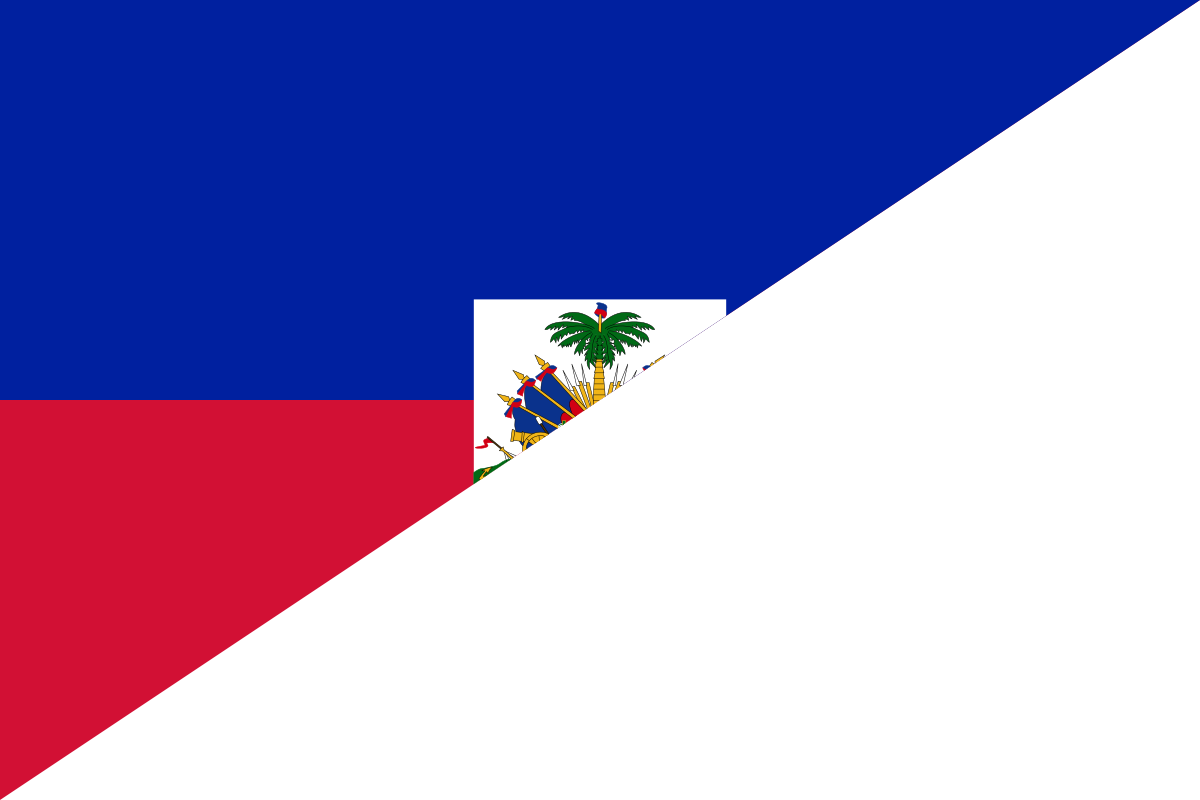 Haitian Flag Graphic