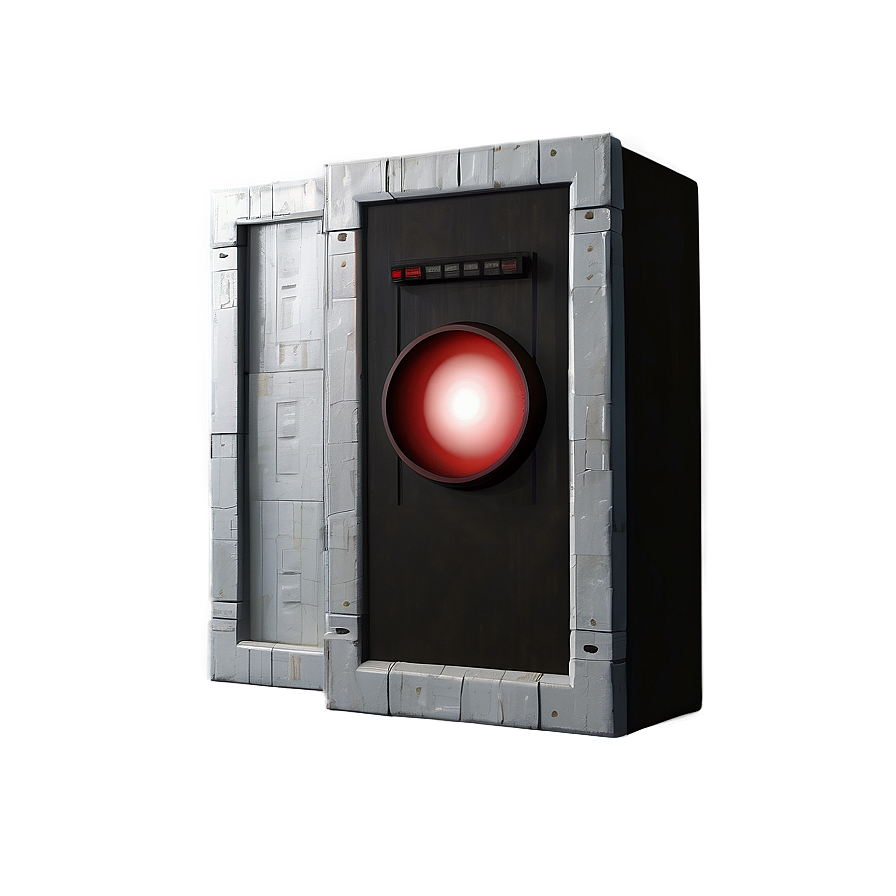 Hal 9000 3d Model Png Vkt